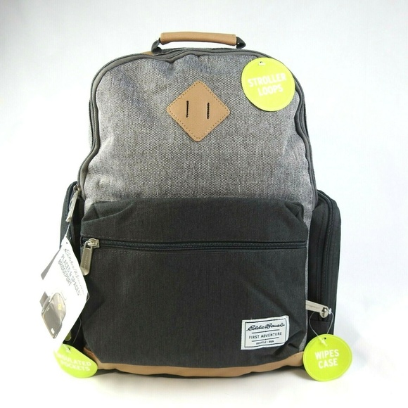 Eddie Bauer Handbags - Eddie Bauer Bridgeport Places & Spaces Diaper BP